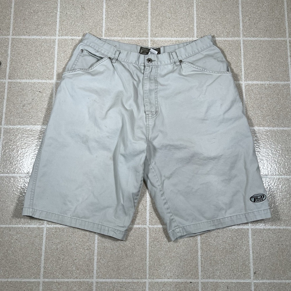 Vintage Y2K 2000s‎ Plugg Jeans Baggy Wide Leg  Shorts Skater 38